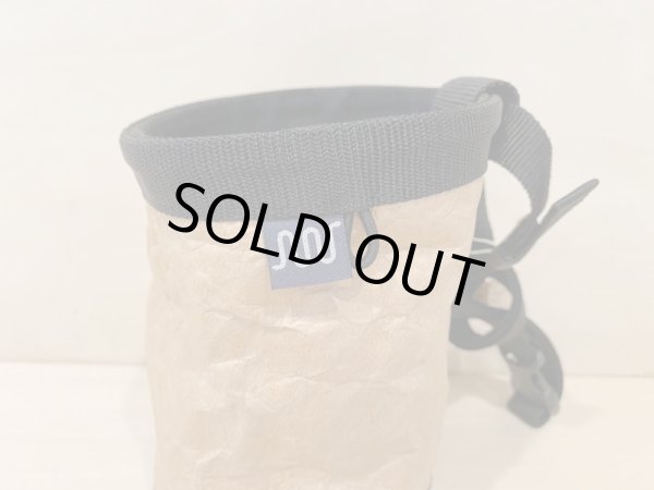 画像6: Chalk Bag E Tyvek® - 01 茶 x 紺 / FINGER JOINT (6)